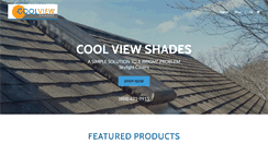 Desktop Screenshot of coolviewshades.com